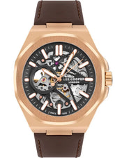Lee Cooper, Men's, Analog Watch, Brown Dial, with Leather Band, LE-LC07978.454