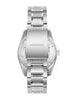 Quantum Men's Automatic Watch Dark Blue Dial Silver Metal Band, QMG1192.390