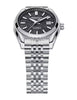 Quantum Men's Automatic Watch Black Dial Metal Band, QMG1251.350