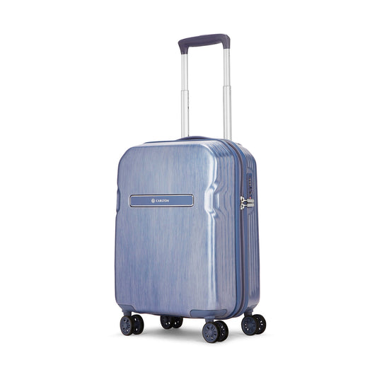 Carlton CA-FREMONT55IBL 55cm Indigo Blue Hard Top Trolley