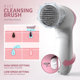 Wahl 4-in-1 Cleansing Brush – Pink – 05080-027