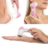 Wahl 4-in-1 Cleansing Brush – Pink – 05080-027