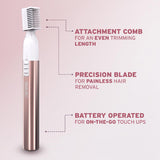 Wahl Pure Confidence Eyebrow Shaper & Facial Hair Trimmer – 05640-4427