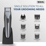 Wahl Optimus Lithium Ion 3 Pin Trimmer, Powerful Cordless Grooming for Beard & Hair 09885-027