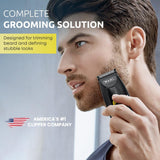 Wahl Extreme Grip Trimmer Kit, Non-Slip Grip, Precision Grooming for Face & Body 09893-1927