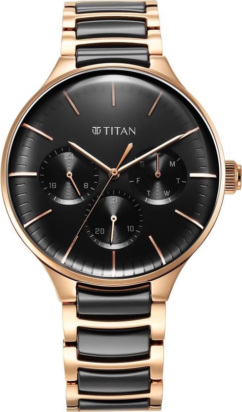 Titan, Men, Analog, Watch, Black Dial, 90148KD03