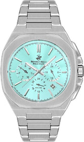 Beverly Hills Polo Club, Men's, Analog Watch, Blue Dial, with Stainless Steel Band, BH-BP3210X.300