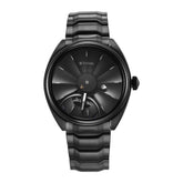 Titan Stellar Men's Automatic Watch, Black Dial, Stainless Steel Bracelet - product image 1