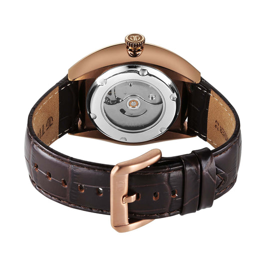Titan, Men's, Analog Watch, Silver Dial, with Leather Band, TI-10011QL01