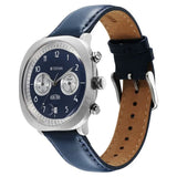 Titan Timeless Treasures Men's Watch Analog Blue Dial With Blue Leather Strap, 10022SL01
