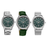 Titan Classique Palette of Time Analog Men's Watch with Green Dial Interchangeable Straps,10033SL03