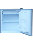Zen Single Door Fridge 60L Silver Finish With Lock & Key, ZR60S