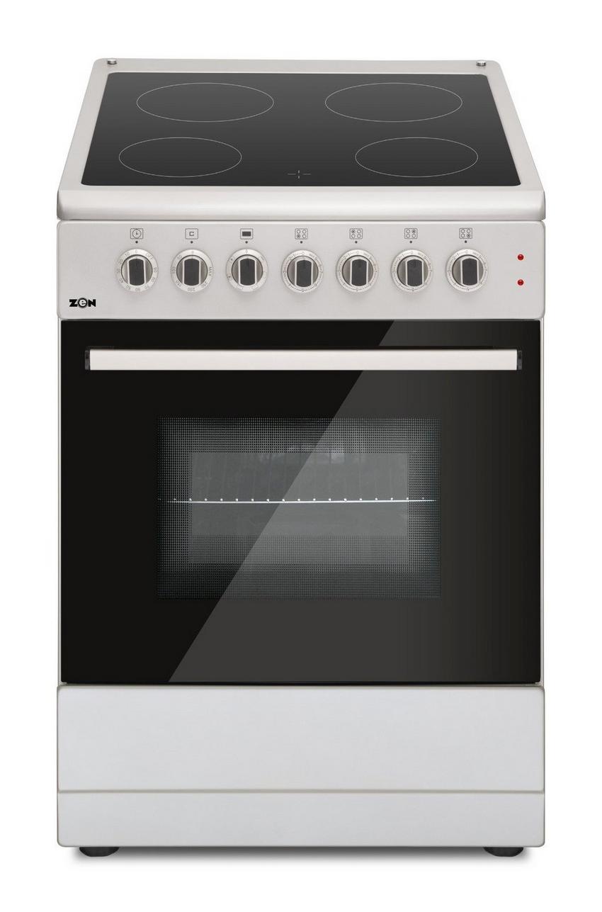 Zen 60 x 60, 4 Burner Electric Vitro Ceramic Cooker with Drawer, ZSO6060EVC