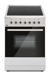 Zen 60 x 60, 4 Burner Electric Vitro Ceramic Cooker with Drawer, ZSO6060EVC