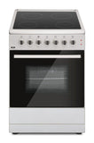 Zen 60 x 60, 4 Burner Electric Vitro Ceramic Cooker with Drawer, ZSO6060EVC