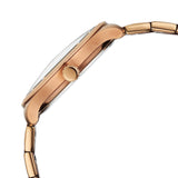 Titan Stellar Analog with Dual Moon Phase Men's Watch with Brown Dial and Bronze Stainless Steel Strap,10050QM01