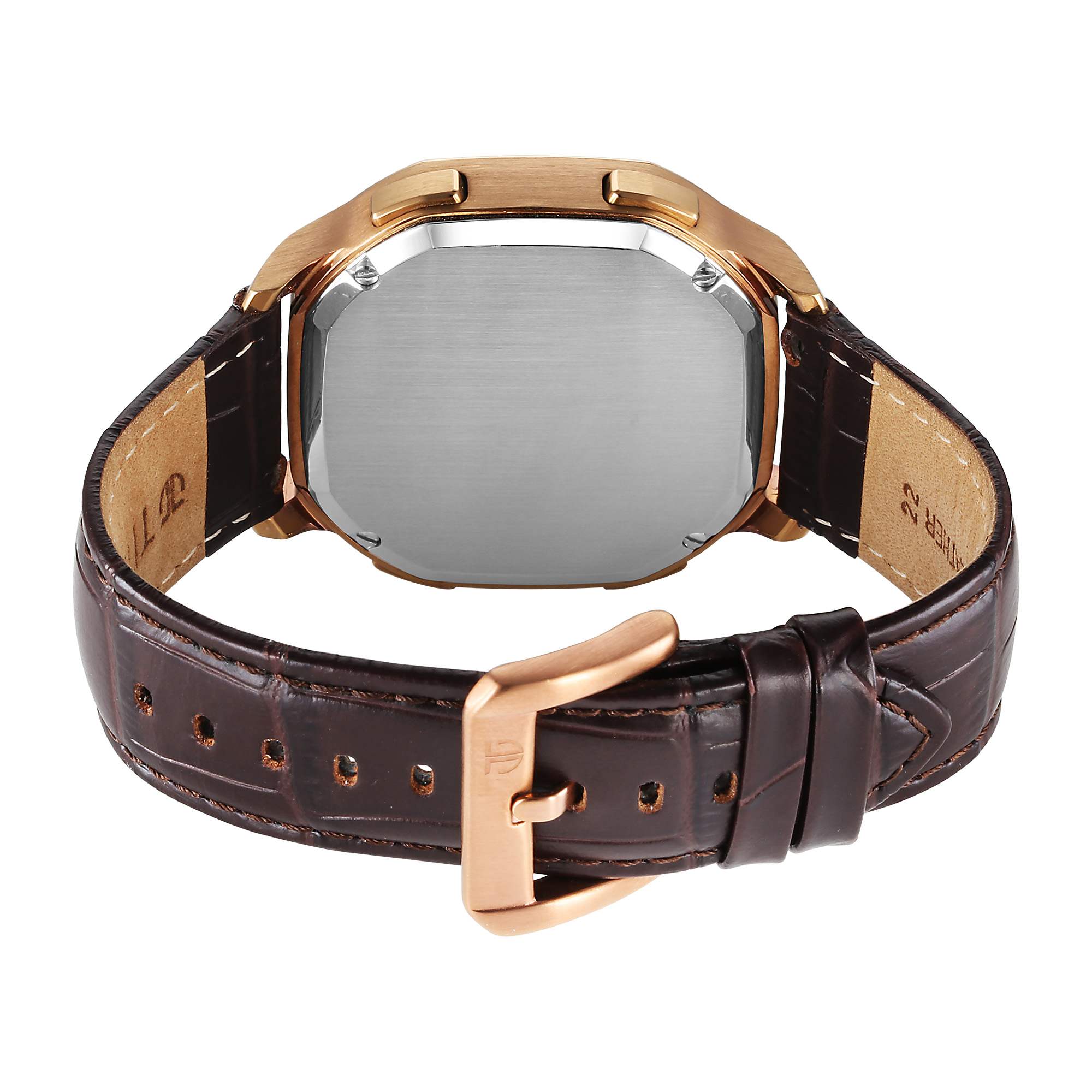 Titan, Men's, Analog Watch, Brown Dial, with Leather Band, TI-10053QL01