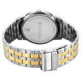 Titan, Men's, Analog Watch, with Stainless Steel Band, TI-10060BM03