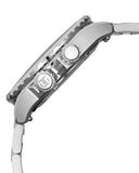 Titan Zero Hour Diver's 200M Quartz Watch for Men, Blue Dial with Silver Stainless Steel Bracelet, 10068KM01