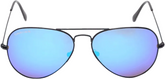 Fastrack Men's Sunglasses, Blue Lens, UV protected, M165BU24G