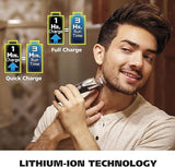 Wahl Lithium Ion Total Beard Grooming Trimmer, Cordless Precision for Full Beard Maintenance 1050-0410