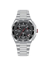 Quantum Men's Chronograph Watch Black Dial Metal Band, PWG1283.350