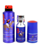 Beverly Hills Polo Club Mastige 3pcs Gift Set for Men EDT 50ml + Deo175ml + 50ml Roll On-8, BHPC7022