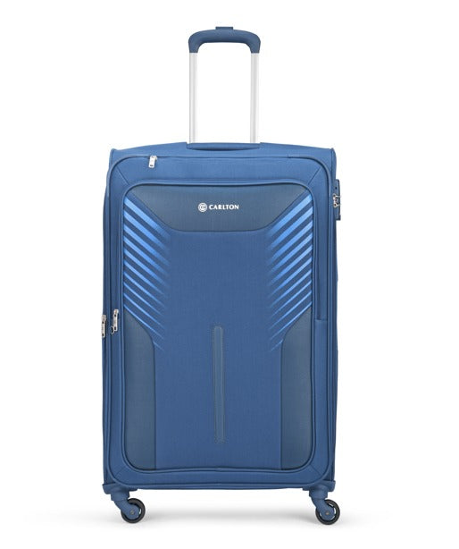 Carlton CA-MARKPLUS69BLU 69cm Blue Soft Top Trolley