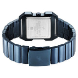 Fastrack Men's Watch Analog Blue Dial with Blue Stainless Steel Band, 1474QM01