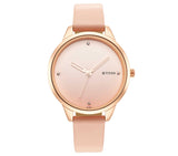 Titan, Women, Analog, Watch, Pink Dial, Leather Strap, 2664WL02
