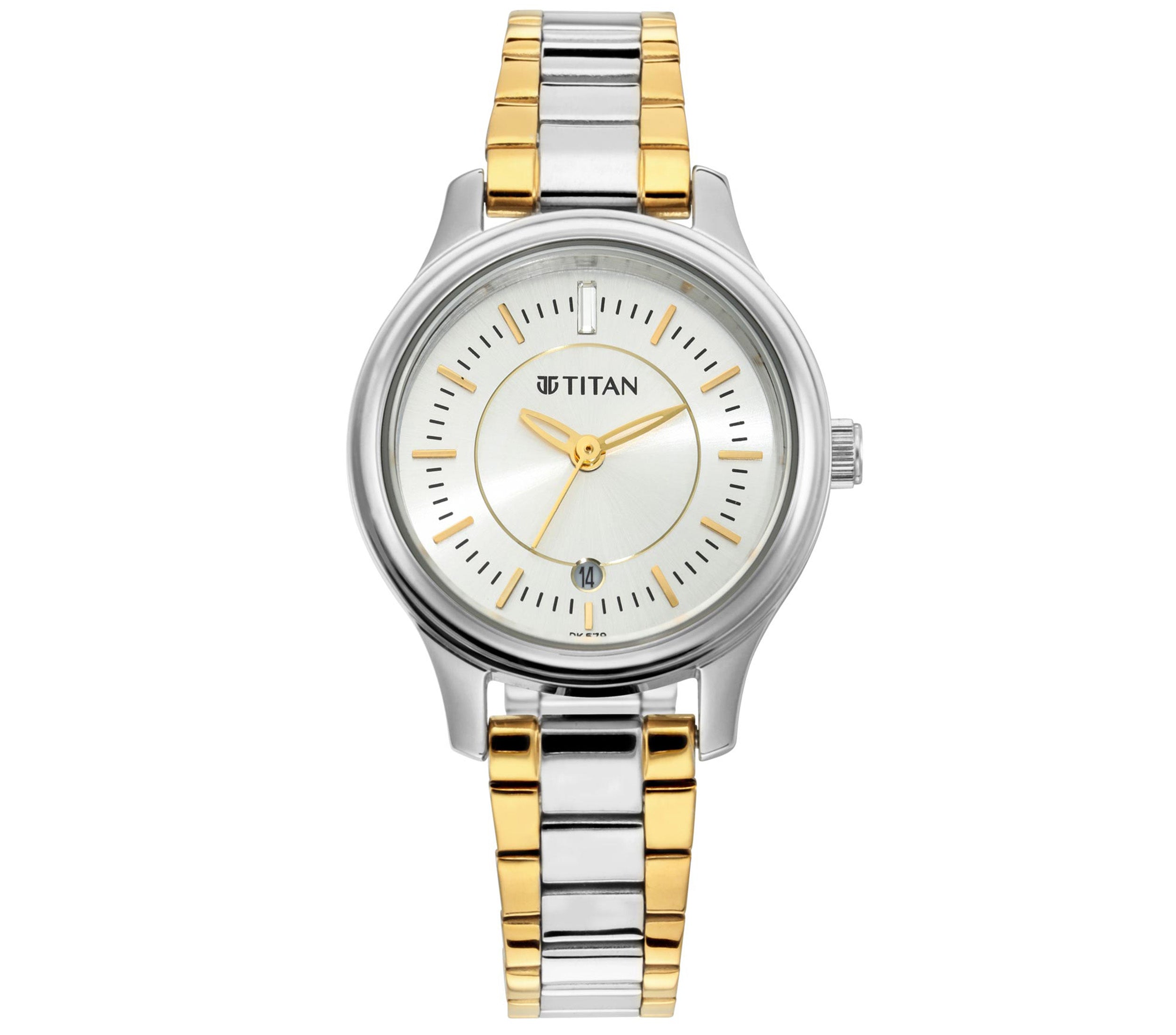 Titan, Women, Analog, Watch, Silver Dial, Stainless steel Strap, 2638BM01