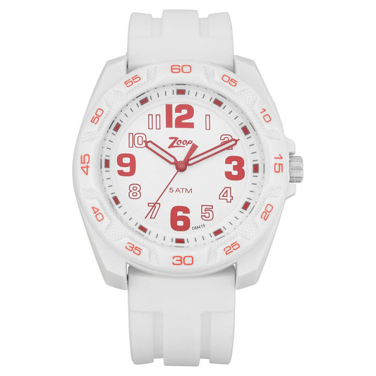 Zoop, Kids, Analog, Watch, Black Dial, Silicone Strap, 16016PP03