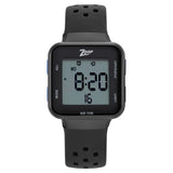 Zoop Digital Watch Kids Girls Watch with Black Dial and Black Strap, 16022PP03