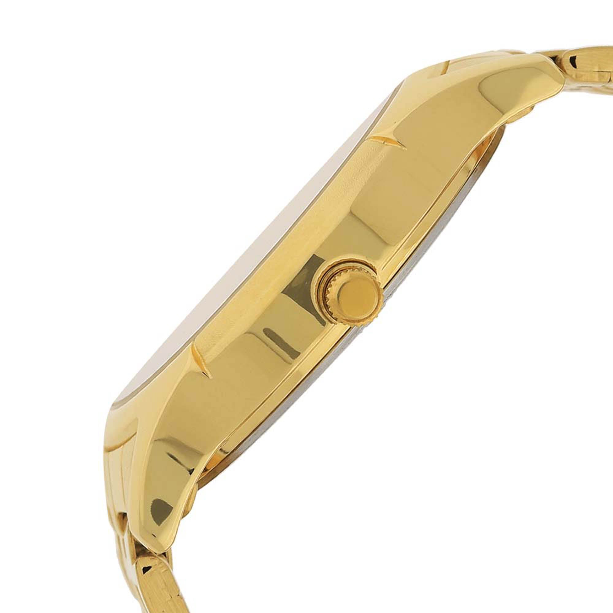 Titan Men's Watch Karishma Collection Analog, White Dial Gold Stainless Strap, 1636YM01 - view 3