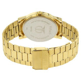 Titan Karishma Men's Analog Watch Champagne Dial With Gold Stainless Steel Strap, 1644YM06