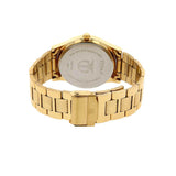 Titan Men's Watch Karishma Collection Analog, Silver Dial Gold Stainless Strap, 1650YM05
