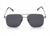 Fastrack Unisex Aviator Sunglasses, Grey Lens, Polarised and UV protected, M253GY10P