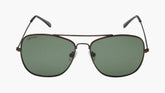 Fastrack Unisex Aviator Sunglasses, Green Lens, UV protected, M254GR8P