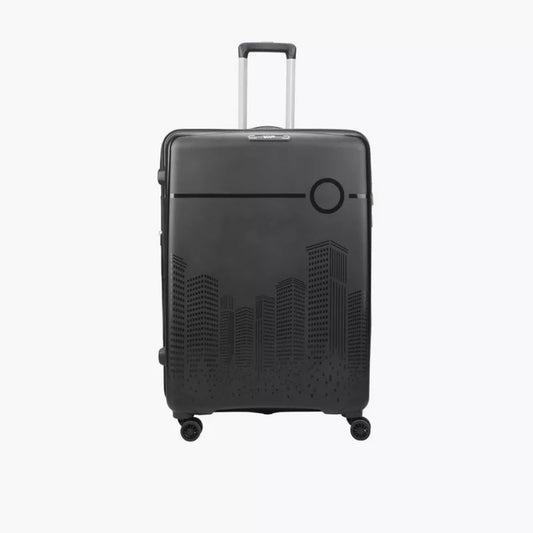 VIP Cityscape Plus 67cm Hardcase Trolley Jet Black, CITYSCAPEPLUS67BLK VIP Medium check-in size travel luggage