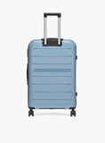 VIP Trekk 75cm Hard Case Trolley 360° Light Blue, TREKK75BL