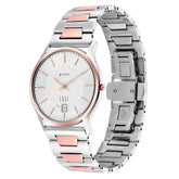 Titan Men's Edge Watch Analog, Silver Dial With Silver Stainless Steel Band, 1683KM01