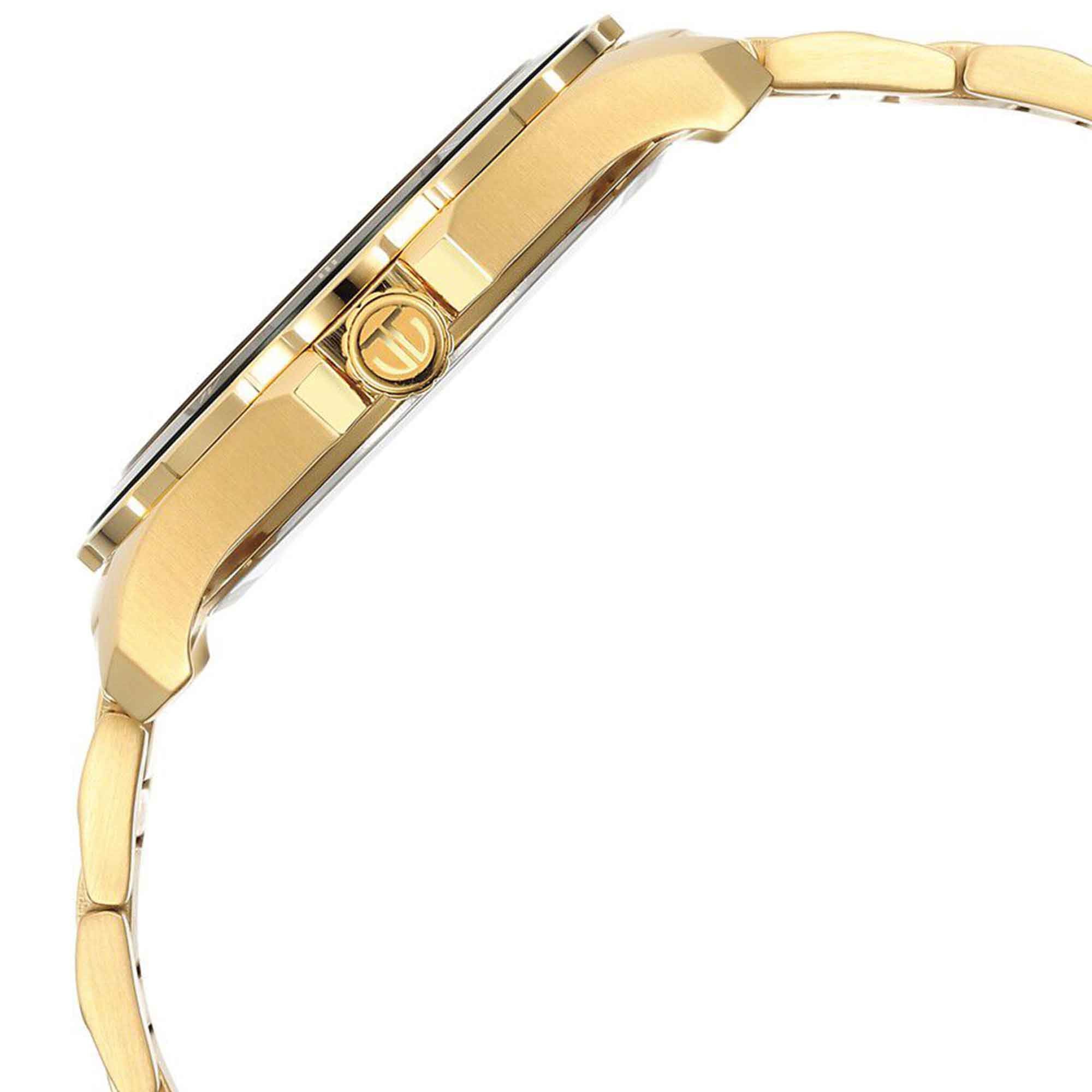 Titan, Men's, Analog Watch, Gold Dial, with Stainless Steel Band, TI-1688KM05