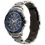 Titan, Men's, Analog Watch, Blue Dial, with Stainless Steel Band, TI-1688KM07