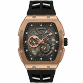 Quantum, Men's, Analog Watch, Black Dial, with Silicone Band, QU-QMG1098.453