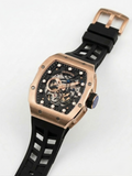 Quantum, Men's, Analog Watch, Black Dial, with Silicone Band, QU-QMG1098.453