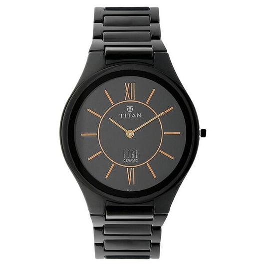 Titan, Men, Analog, Watch, Black Dial, 1696NC01