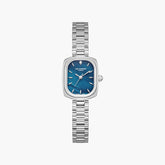 Lee Cooper Women's Analog Watch with Blue Mother Of Pearl Dial and Stainless Steel Band, LC08347.390
