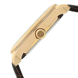 Titan Globe Trotter Men's Watch Analog Blue Dial With Brown Leather Strap, 1704WL01