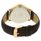Titan Globe Trotter Men's Watch Analog Blue Dial With Brown Leather Strap, 1704WL01