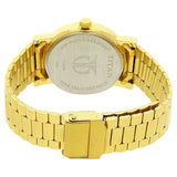 Titan Men's Watch Analog Champagne Dial with Gold Stainless Steel Band, 1712YM03